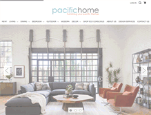 Tablet Screenshot of pacific-home.com